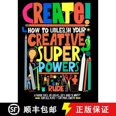 【3-4周达】Create! How to unleash your creative superpowers [9781510231740]