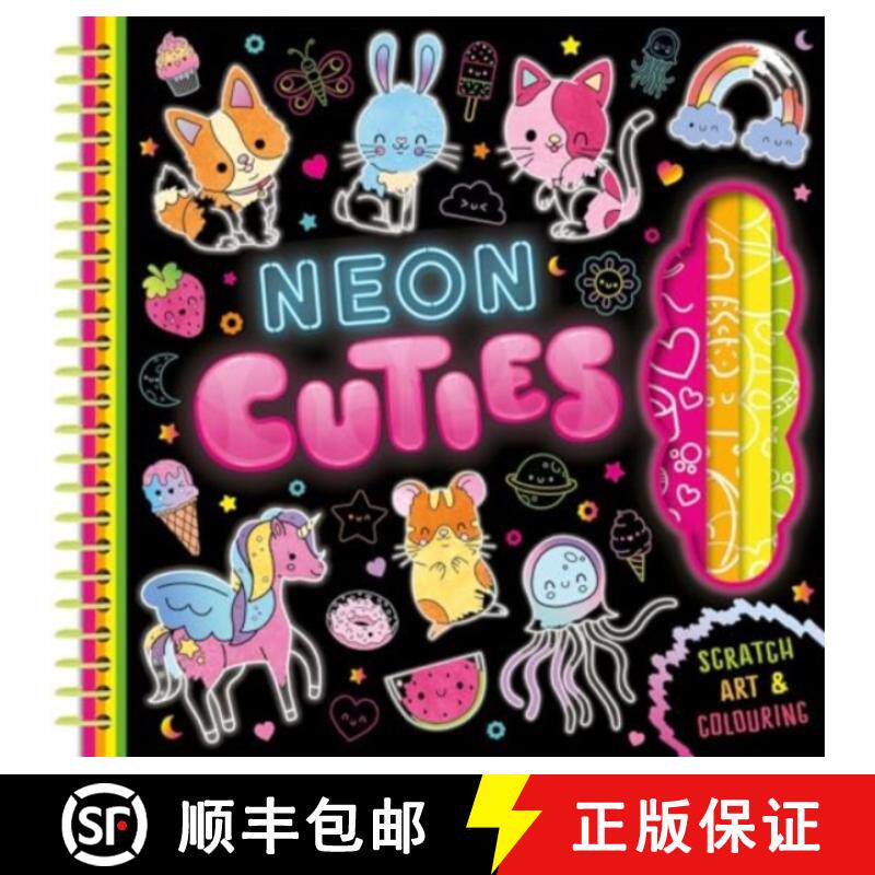 【3-4周达】Neon Cuties [9781835441015]