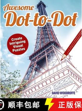 【3-4周达】Awesome Dot-To-Dot: Create Intriguing Visual Puzzles [9781782129400]