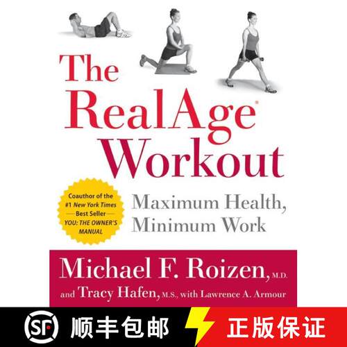 【3-4周达】The RealAge(R) Workout: Maximum Health, Minimum Work [9780060009380]