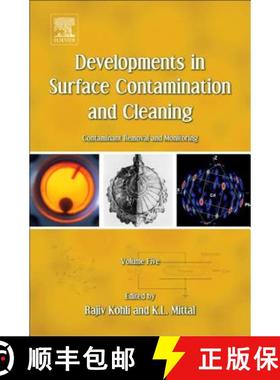 【3-4周达】Developments in Surface Contamination and Cleaning - Vol 5: Contaminant Removal and Monito... [9781437778816]