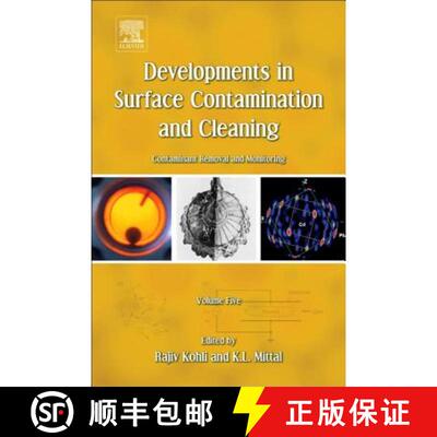 【3-4周达】Developments in Surface Contamination and Cleaning - Vol 5: Contaminant Removal and Monito... [9781437778816]