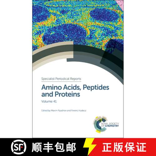 【3-4周达】精装 Amino Acids, Peptides and Proteins : Volume 41 [9781782625377]