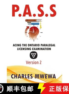 【3-4周达】P.A.S.S. : Acing the Ontario Paralegal-Licensing Examination, Version 2 [9781988251509]
