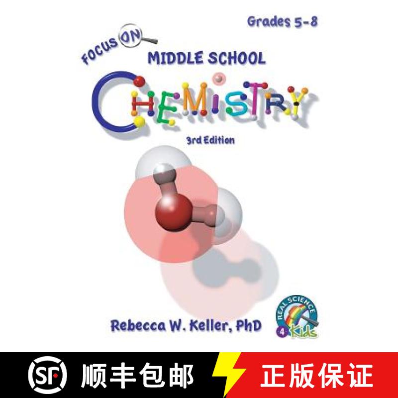 预订 Focus On Middle School Chemistry Student Textbook 3rd Edition [9781941181515]