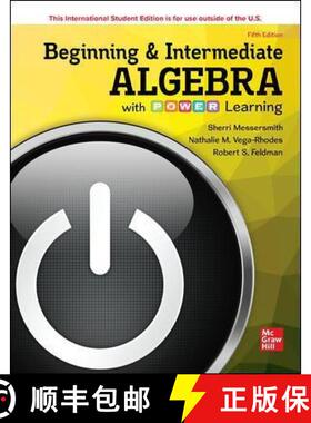 【3-4周达】ISE Beginning and Intermediate Algebra with P.O.W.E.R. Learning [9781260570670]