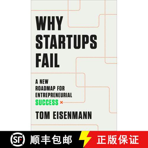 【3-4周达】精装 Why Startups Fail: A New Road Map for Entrepreneurial Success [9780593137024]