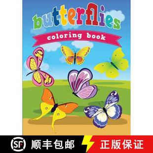Book 4周达 Coloring 9781628846560 Butterflies