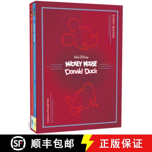 【3-4周达】精装 Disney Masters Collector's Box Set #1 (Walt Disney's Mickey Mouse & Donald Duck): Vol... [9781683961512]