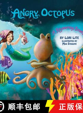 【3-4周达】Angry Octopus: An Anger Management Story for Children Introducing Active Progressive Muscl... [9780983625681]