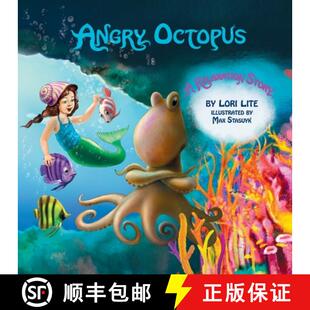 【3-4周达】Angry Octopus: An Anger Management Story for Children Introducing Active Progressive Muscl... [9780983625681]