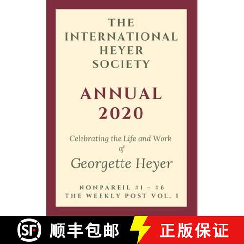 【3-4周达】The International Heyer Society Annual 2020 [9781925770322]