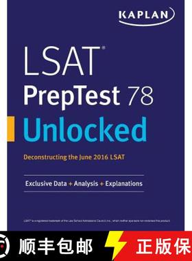 【3-4周达】LSAT PrepTest 78 Unlocked: Exclusive Data, Analysis & Explanations for the June 2016 LSAT [9781506223360]