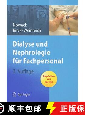 【3-4周达】Dialyse Und Nephrologie Für Fachpersonal [9783540723226]