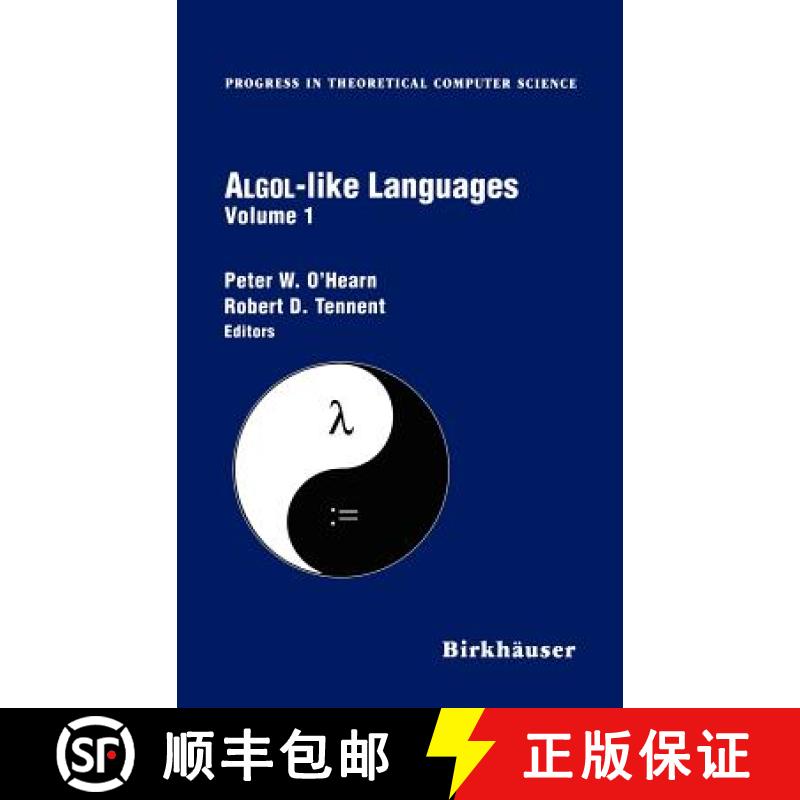 【3-4周达】Algol-Like Languages [9780817638801]
