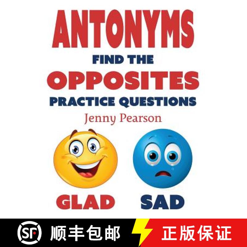 【2-3周达】Antonyms: Find the Opposites Practice Questions [9780692466063]