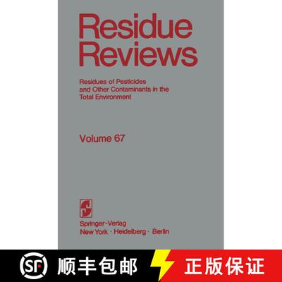 【3-4周达】Residue Reviews: The citrus reentry problem: Research on its causes and effects, and appro... [9781468470642]