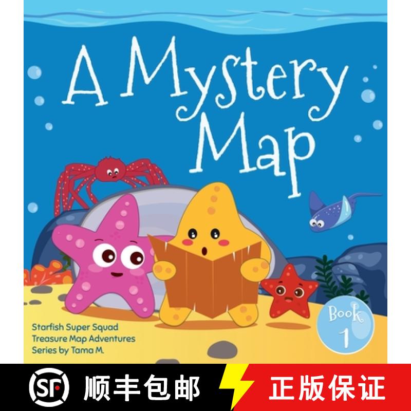 【2-3周达】Starfish Super Squad Book 1 - A Mystery Map: Dive into Ocean Adventures Full of Fun, Frien... [9781923337039]