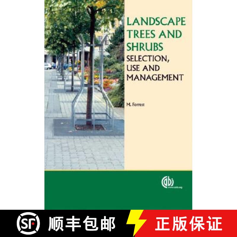 【3-4周达】Landscape Trees and Shrubs: Selection, Use and Management [9781845930547]