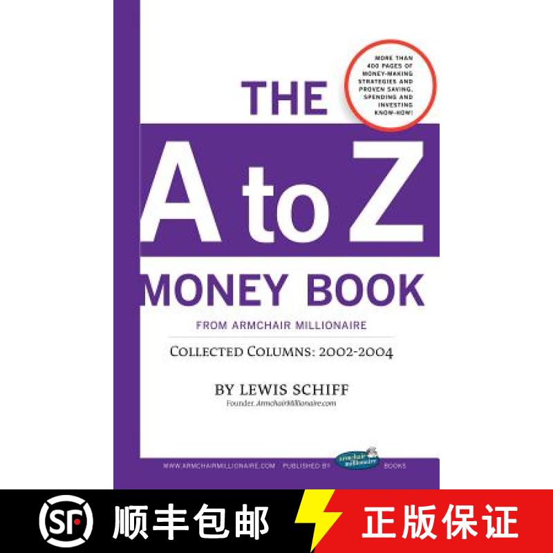 【2-3周达】The A to Z Money Book from Armchair Millionaire [9781411658233]