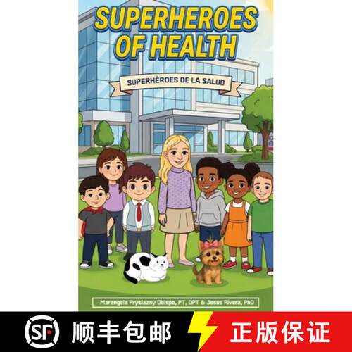 【3-4周达】精装 Superheroes of Health: Superhéroes de la Salud [9798256231439]