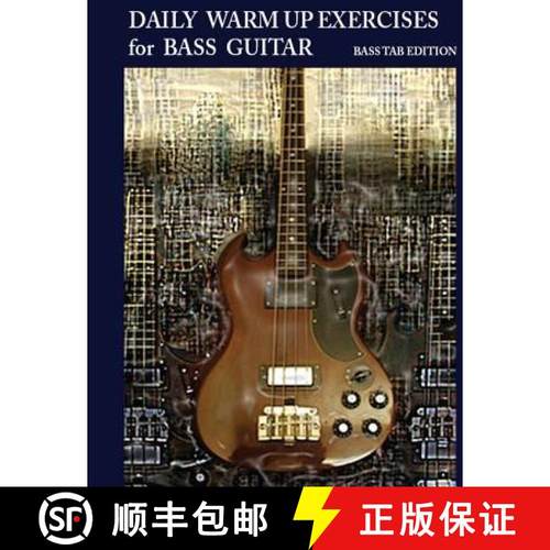 【3-4周达】Daily Warm Up Exercises for Bass Guitar [9781937187026]