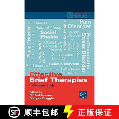 【3-4周达】Effective Brief Therapies: A Clinician's Guide [9780123435309]