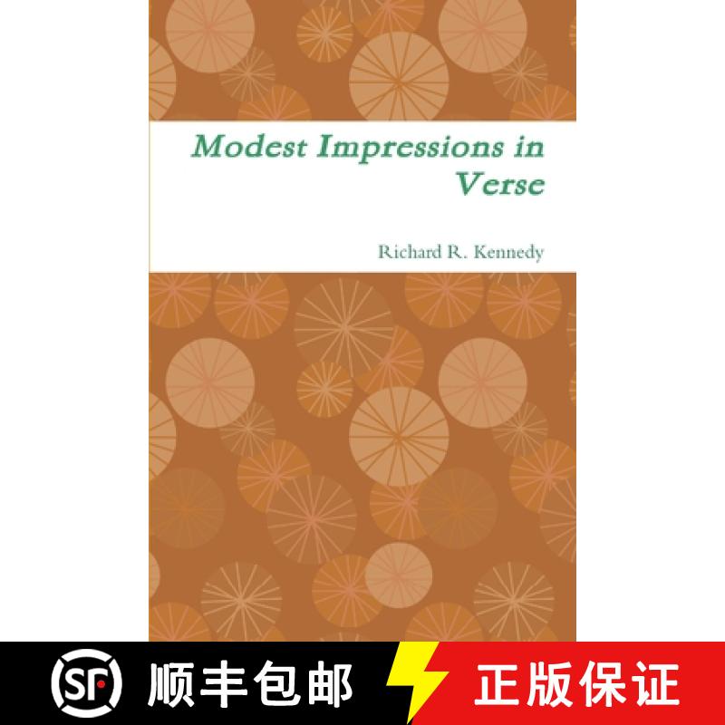 【3-4周达】Modest Impressions in Verse [9781105664793]