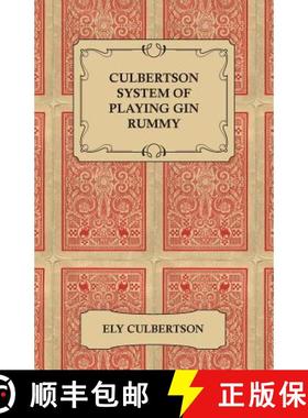 【3-4周达】Culbertson System of Playing Gin Rummy [9781447415701]