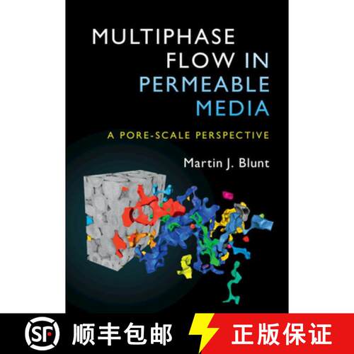 【3-4周达】精装 Multiphase Flow in Permeable Media : A Pore-Scale Perspective [9781107093461]