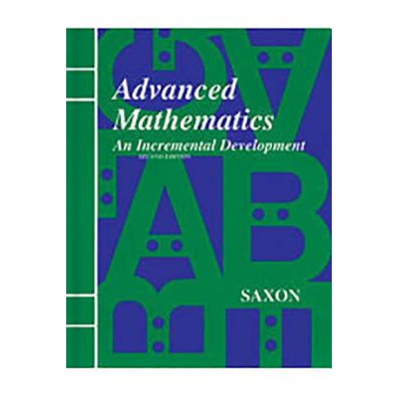 【4周达】Saxon Advanced Math Answer Key& Tests Second Edition[9781565771598]-封面