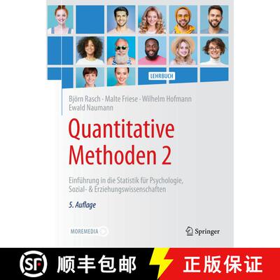 【3-4周达】Quantitative Methoden 2: Einführung in die Statistik für Psychologie, Sozial- & Erziehun... [9783662632833]