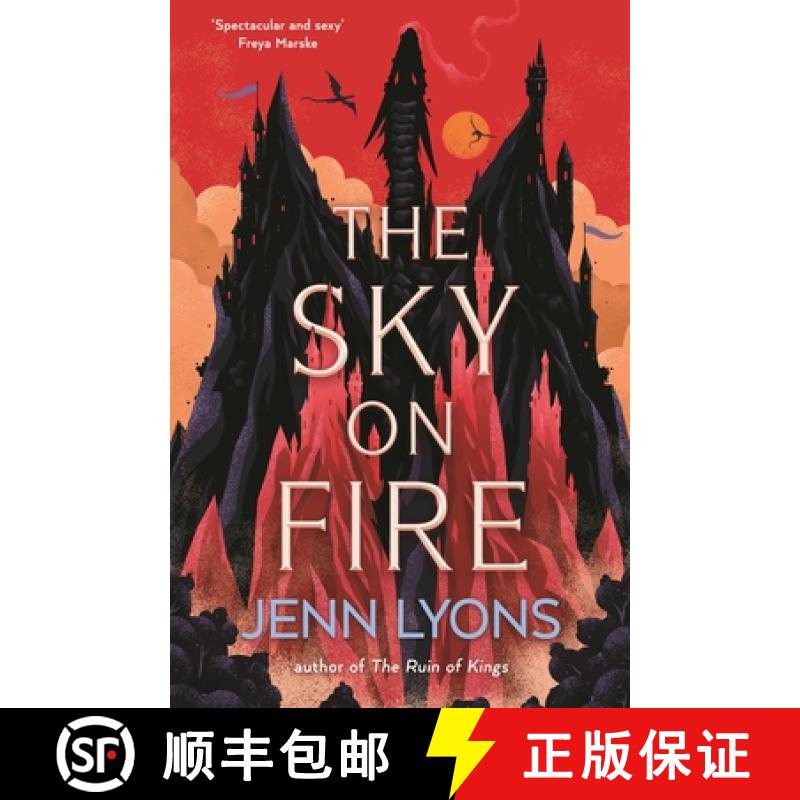 【3-4周达】Sky on Fire: A A dragon heist adventure full of magic, high stakes and revengedragon heist... [9781035048588]