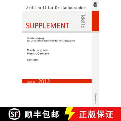 【3-4周达】20. Jahrestagung der Deutschen Gesellschaft für Kristallographie; March 2012, Munich, Ger... [9783486989397]