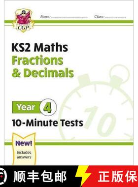 New KS2 Maths 10-Minute Tests: Fractions & Decimals - Year 4 [9781789086416]