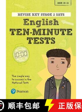 【3-4周达】Pearson REVISE Key Stage 2 SATs English 10-Minute Tests for the 2025 and 2026 exams: for h... [9781292216669]
