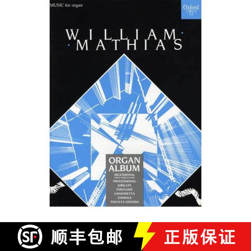 【3-4周达】A Mathias Organ Album [9780193755505]
