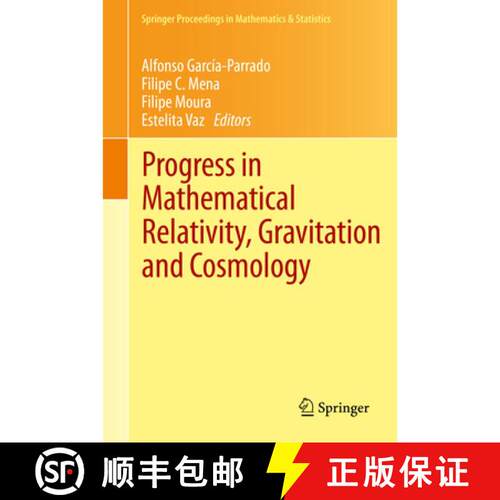【3-4周达】精装 Progress in Mathematical Relativity, Gravitation and Cosmology: Proceedings of the Sp... [9783642401565]