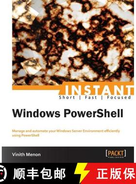 预订 Instant Windows PowerShell [9781849688741]