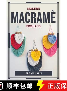 【3-4周达】Modern Macramè Projects [9781804777299]