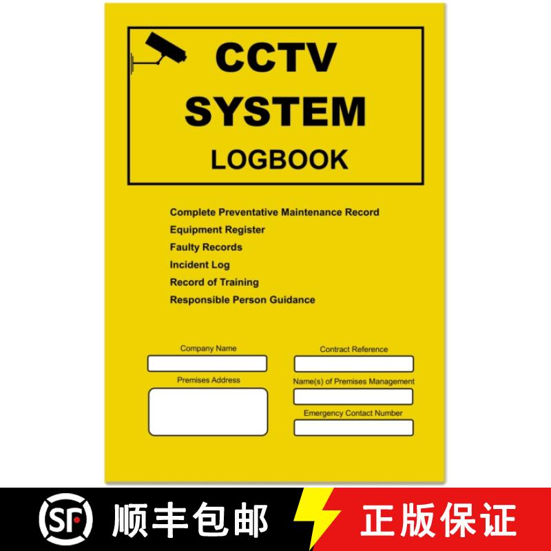 【3-4周达】CCTV Logbook [9781803524337]