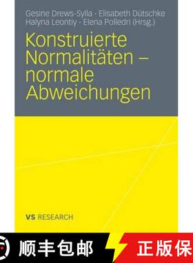 【3-4周达】Konstruierte Normalitäten - Normale Abweichungen [9783531172309]