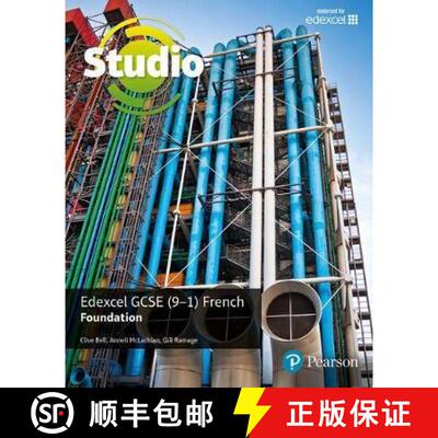 【3-4周达】Studio Edexcel GCSE French Foundation Student Book: - Studio Edexcel GCSE French Foundatio... [9781292117829]