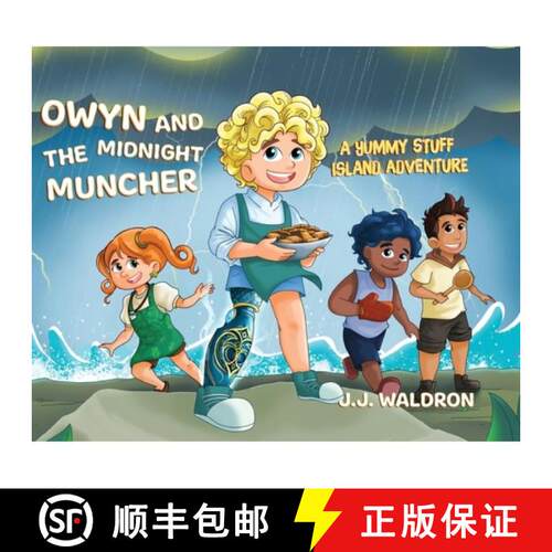 【3-4周达】精装 Owyn and the Midnight Muncher: A Yummy Stuff Island Adventure [9798822961944]