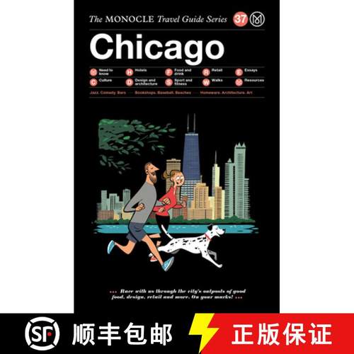 【3-4周达】Chicago: The Monocle Travel Guide Series [9783899559712]