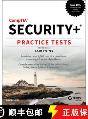 【3-4周达】Comptia Security+ Practice Tests: Exam Sy0-701 [9781394211388]