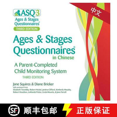【3-4周达】Ages & Stages Questionnaires(r) in Chinese (Asq(r)-3 Chinese): A Parent-Completed Child Mo... [9781681253367]