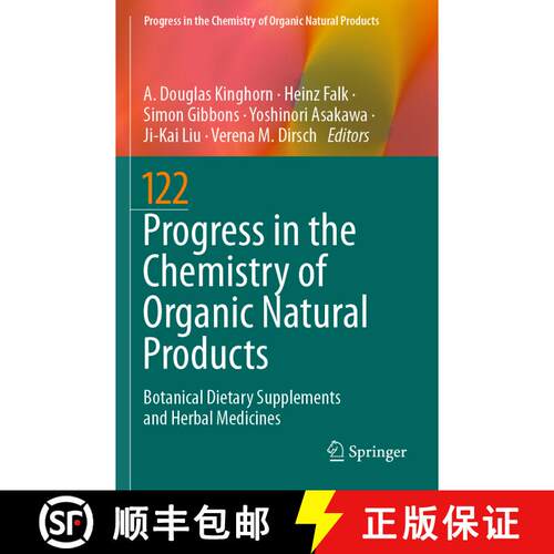 【3-4周达】Progress in the Chemistry of Organic Natural Products 122: Botanical Dietary Supplements a... [9783031267703]