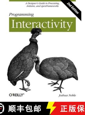 【3-4周达】Programming Interactivity, 2e: A Designer's Guide to Processing, Arduino, and Openframeworks [9781449311445]