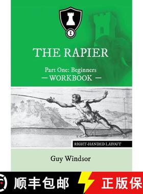 【3-4周达】The Rapier Part One Beginners Workbook: Right Handed Layout [9789527157442]